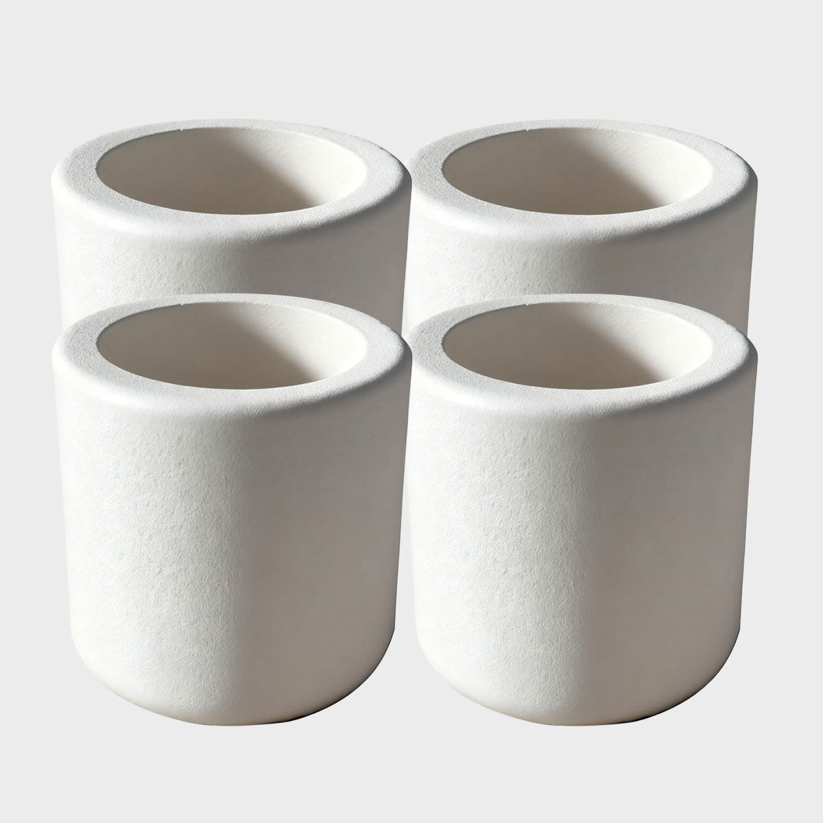 Color Pots for Melting Glass DM-4.7Inches*4