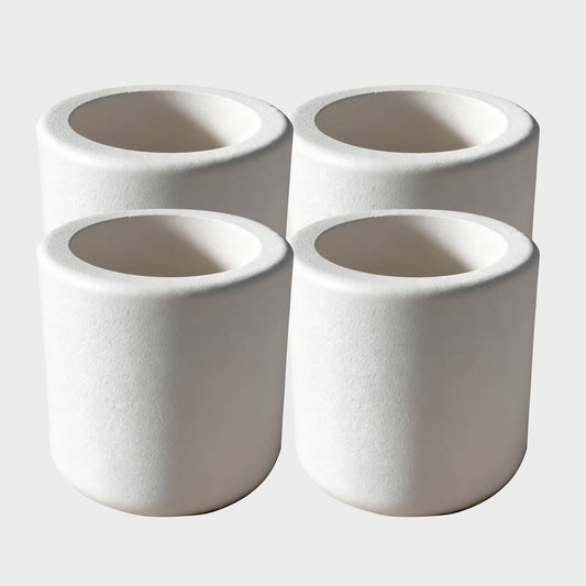 Color Pots for Melting Glass DM-4.7Inches*4