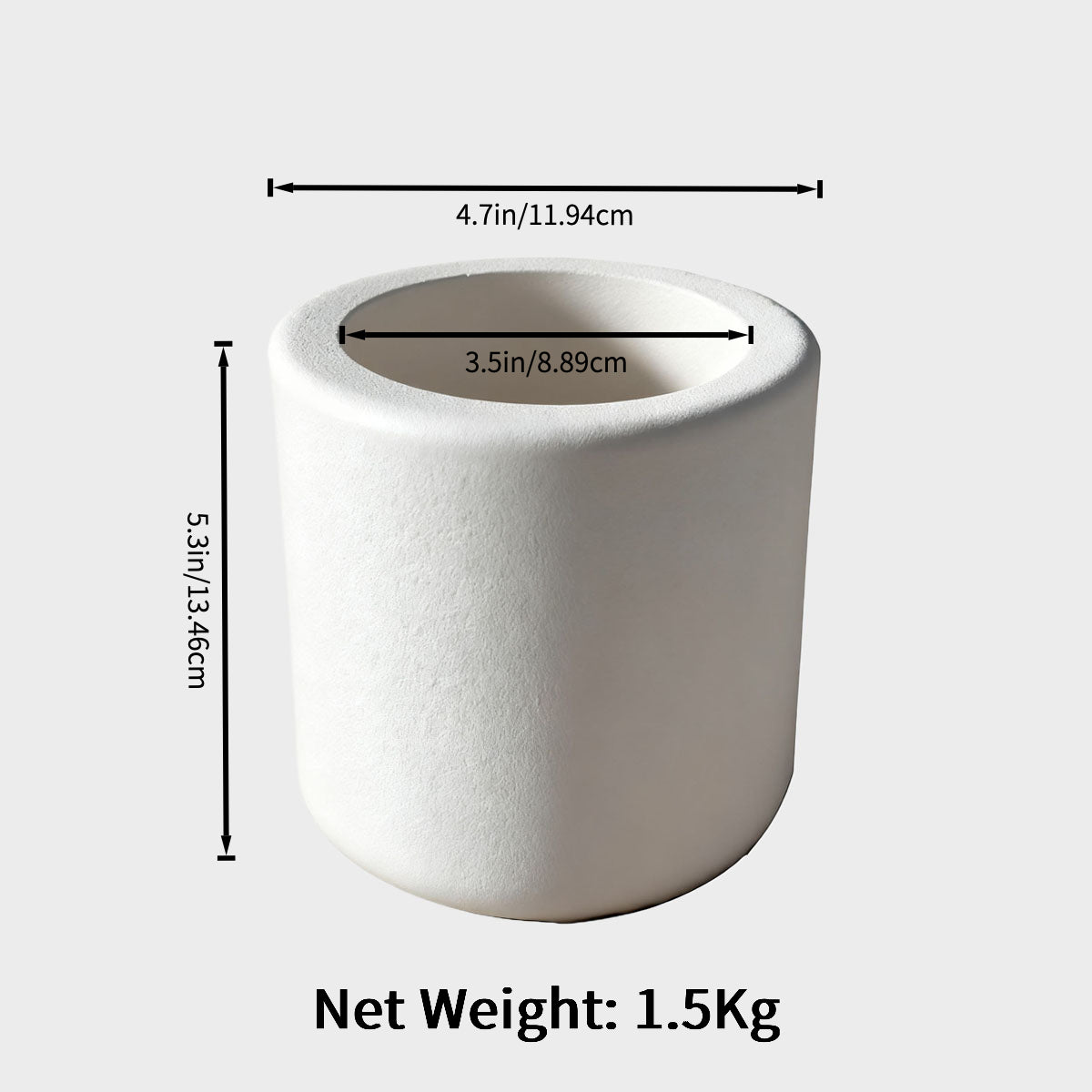 Color Pots for Melting Glass DM-4.7Inches*4