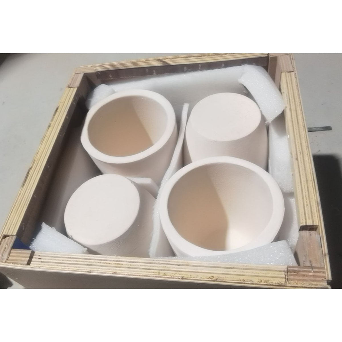 Art Studio Crucibles for Melting Glass DM-6.7Inches * 4