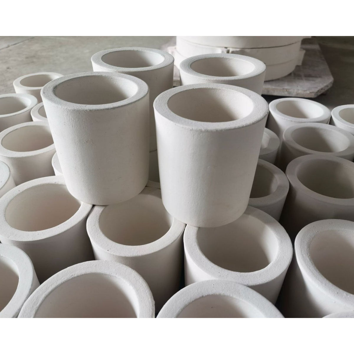 Color Pots for Melting Glass DM-4.7Inches*4