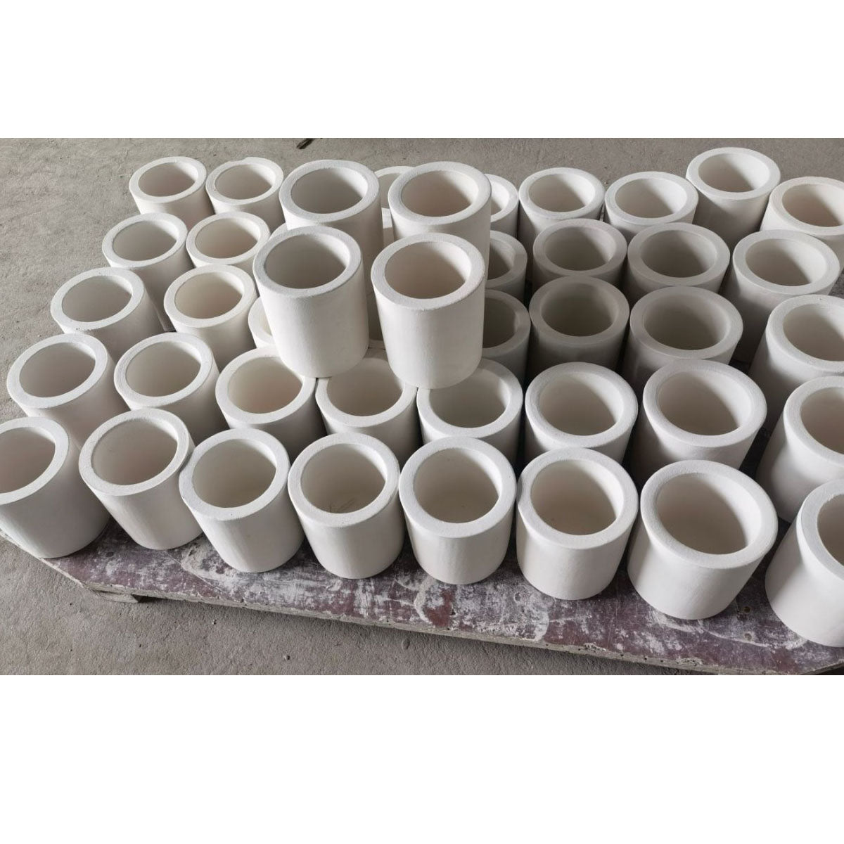 Color Pots for Melting Glass DM-4.7Inches*4